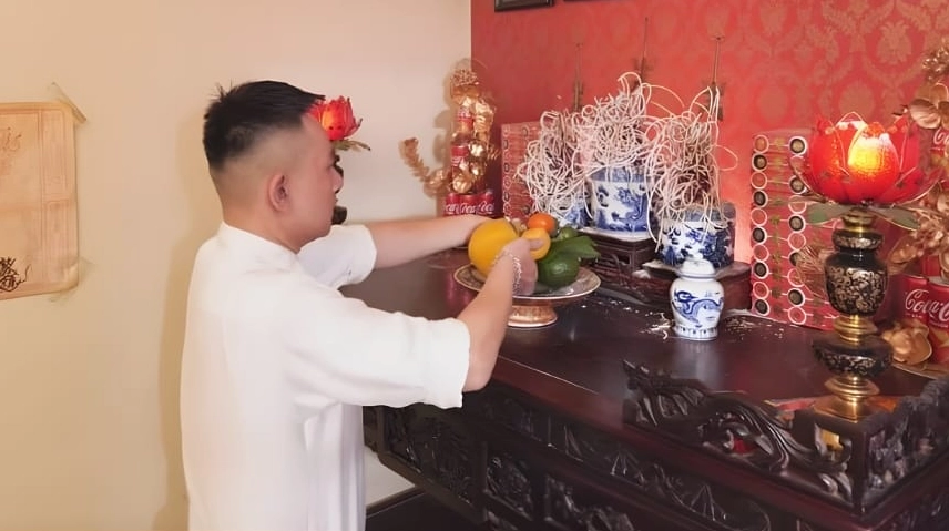 Mẫu văn khấn sau khi bao sái bàn thờ gia tiên