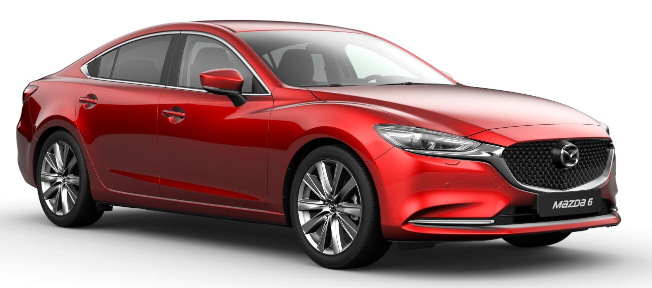 Mazda 6 màu đỏ Soul Red Crystal sang trọng