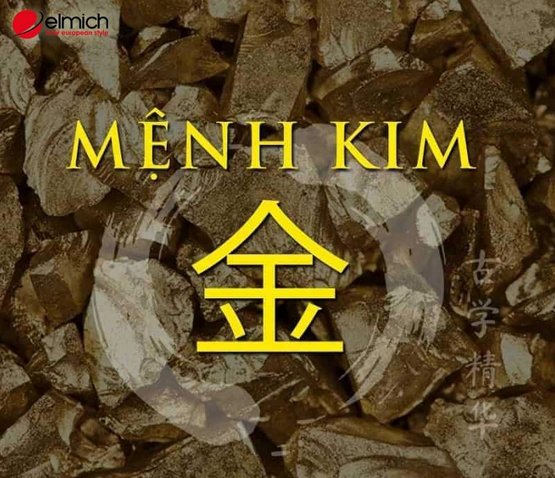 Mệnh Kim là đại diện cho kim khí, kim loại được nuôi dưỡng trong lòng đất
