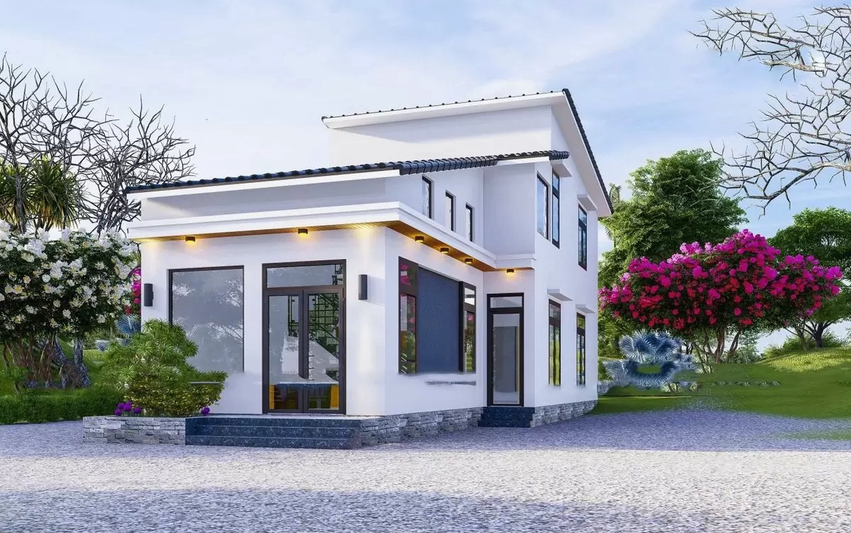 nhà cấp 4 gác lửng trọn gói 200 triệu