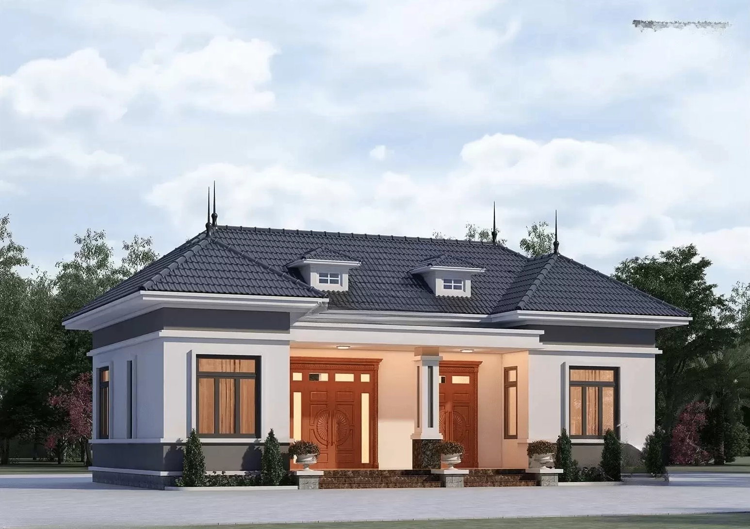 Nhà cấp 4 là công trình xây dựng có mái và tường vách dùng để ở hoặc mục đích khác