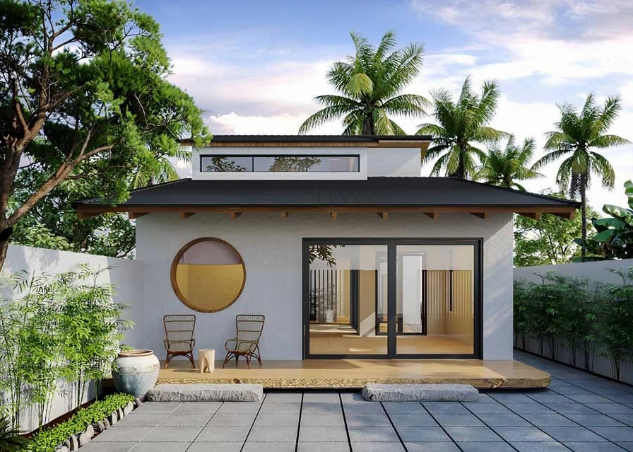 Nhà cấp 4 mái thái 300 triệu