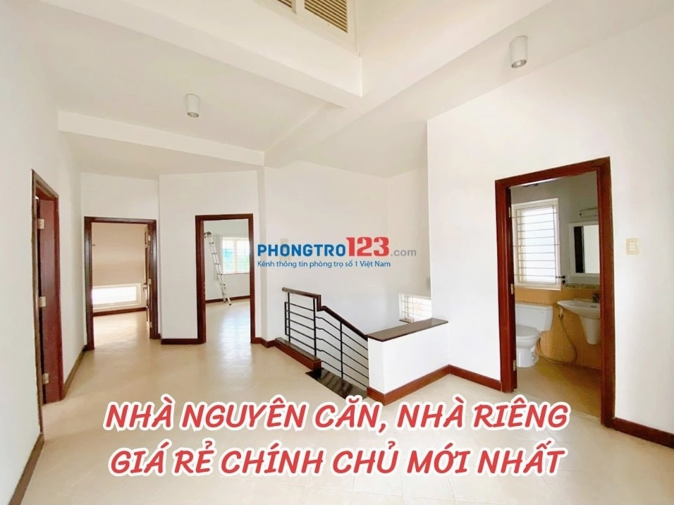 Nhà nguyên căn, nhà riêng hẻm an ninh tối ưu cho gia đình thuê ở lâu dài