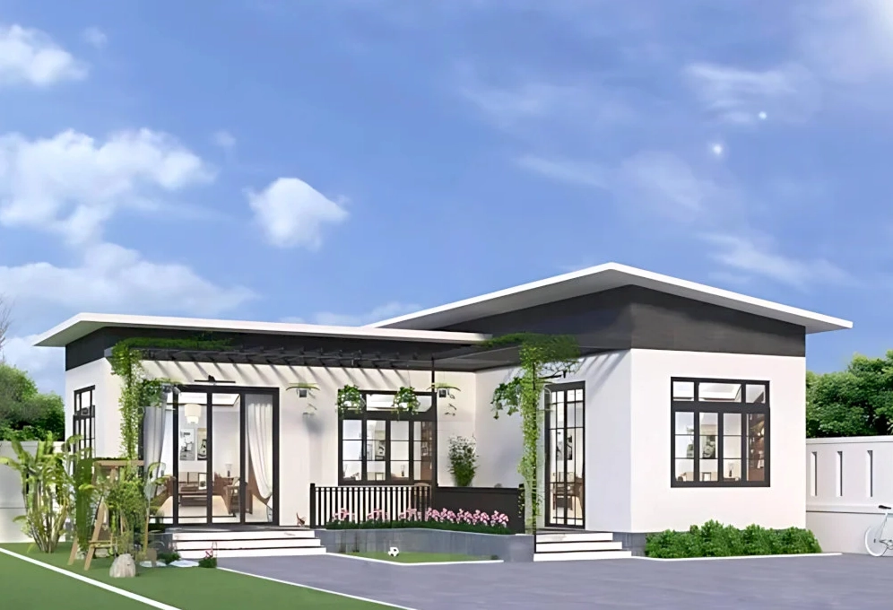 Nhà vườn cấpL sở hữu bố cục hợp lý