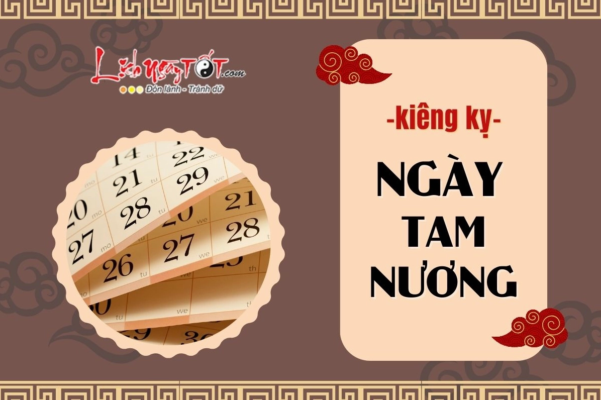 Những điều cần kiêng kỵ trong ngày Tam Nương