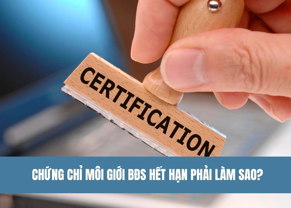 Những điều cần làm khi chứng chỉ môi giới BĐS gần hết hạn hoặc đã hết hạn