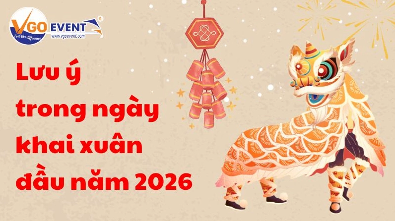 Những lưu ý trong ngày lễ khai xuân đầu năm