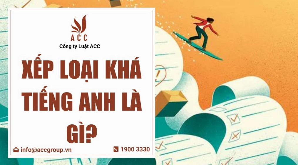 Phân loại bằng tốt nghiệp đại học loại khá bằng tiếng Anh