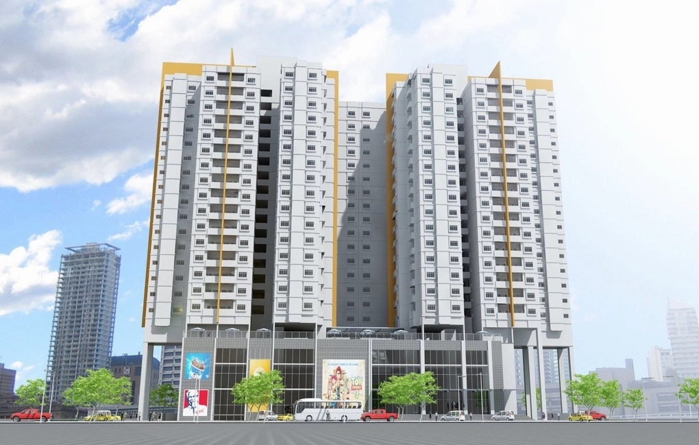 Phối cảnh tổng thể dự án CHUNG CƯ LÊ THÀNH - TWIN TOWERS