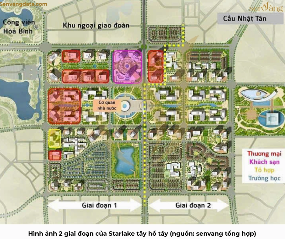 Starlake Tây Hồ Tây: Khu đô thị xanh – trung tâm hành chính mới của Thủ đô