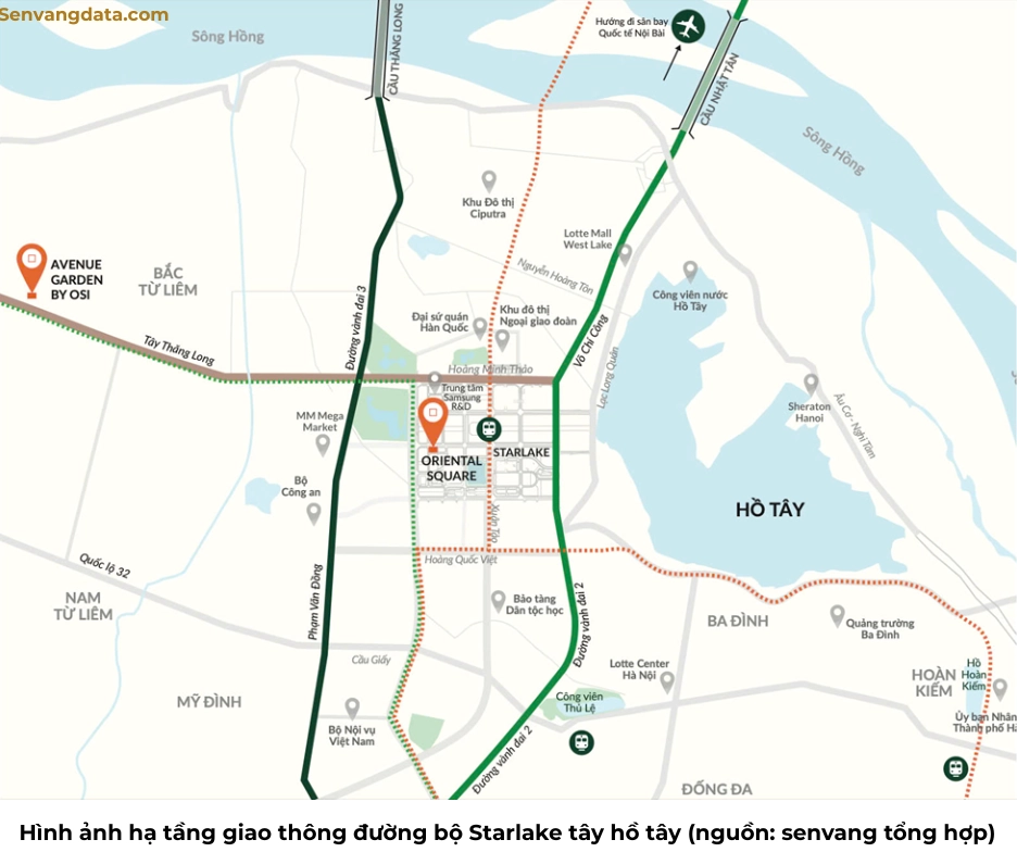 Starlake Tây Hồ Tây: Khu đô thị xanh – trung tâm hành chính mới của Thủ đô