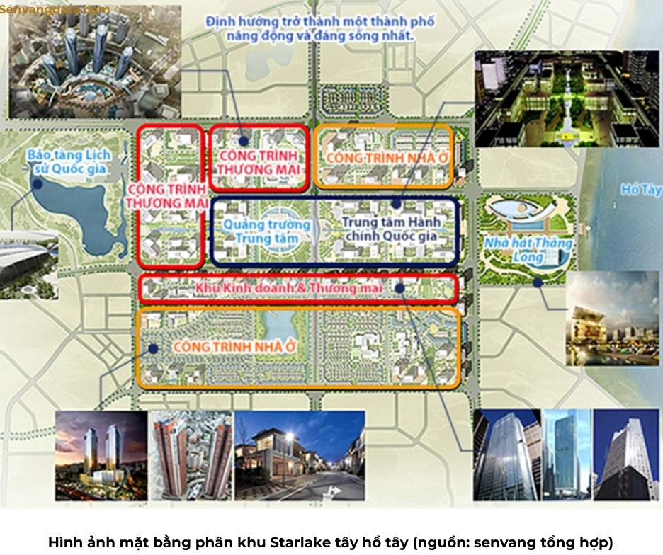 Starlake Tây Hồ Tây: Khu đô thị xanh – trung tâm hành chính mới của Thủ đô