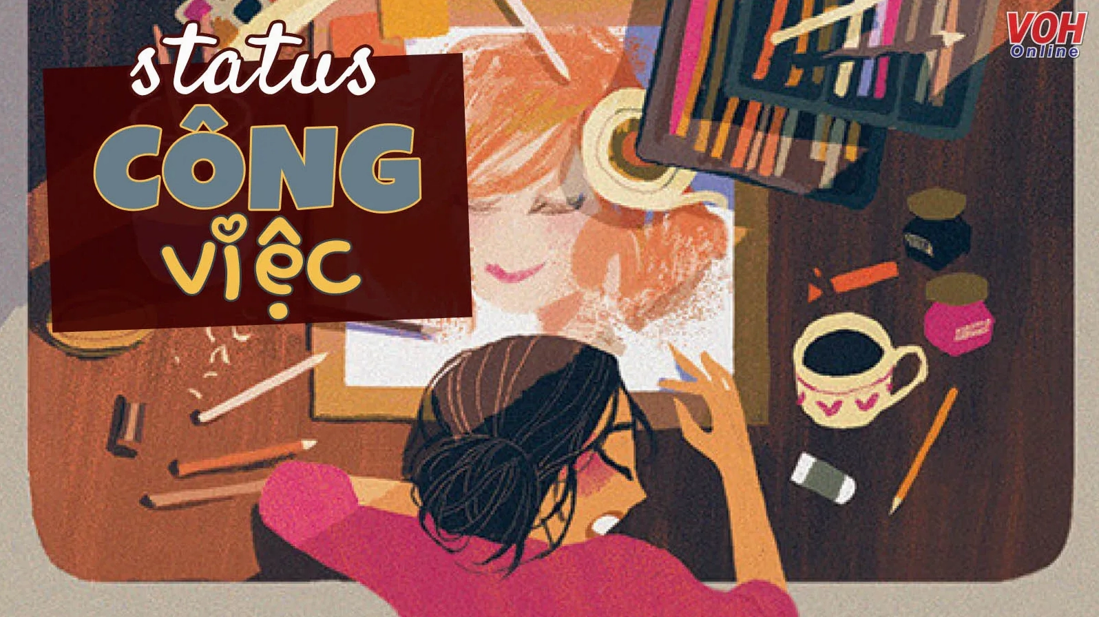 stt mệt mỏi về áp lực công việc và deadline