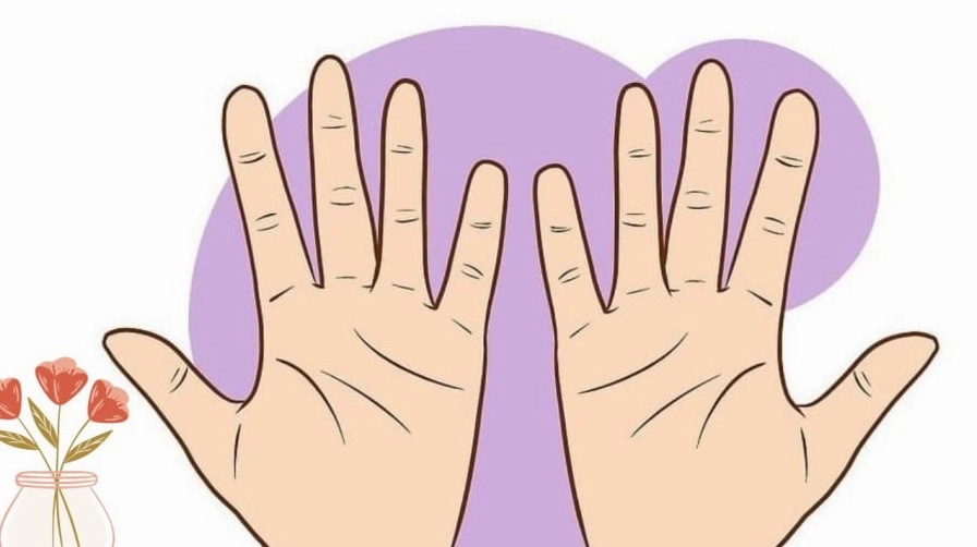 Tay trái tay phải thường có vân tay tương đồng nhưng cũng có người có sự khác biệt rõ rệt