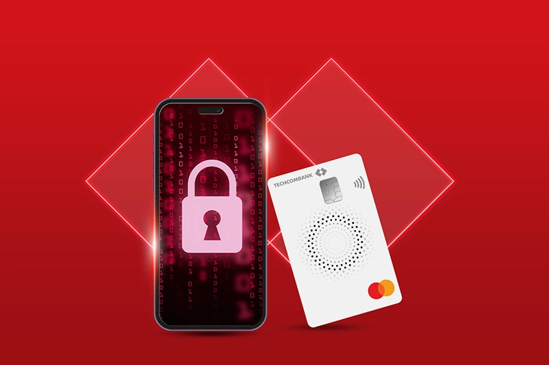 Thẻ tín dụng với công nghệ bảo mật 3D Secure chống mất cắp thông tin, nhanh chóng phát hiện giao dịch bất thường và khóa tài khoản.