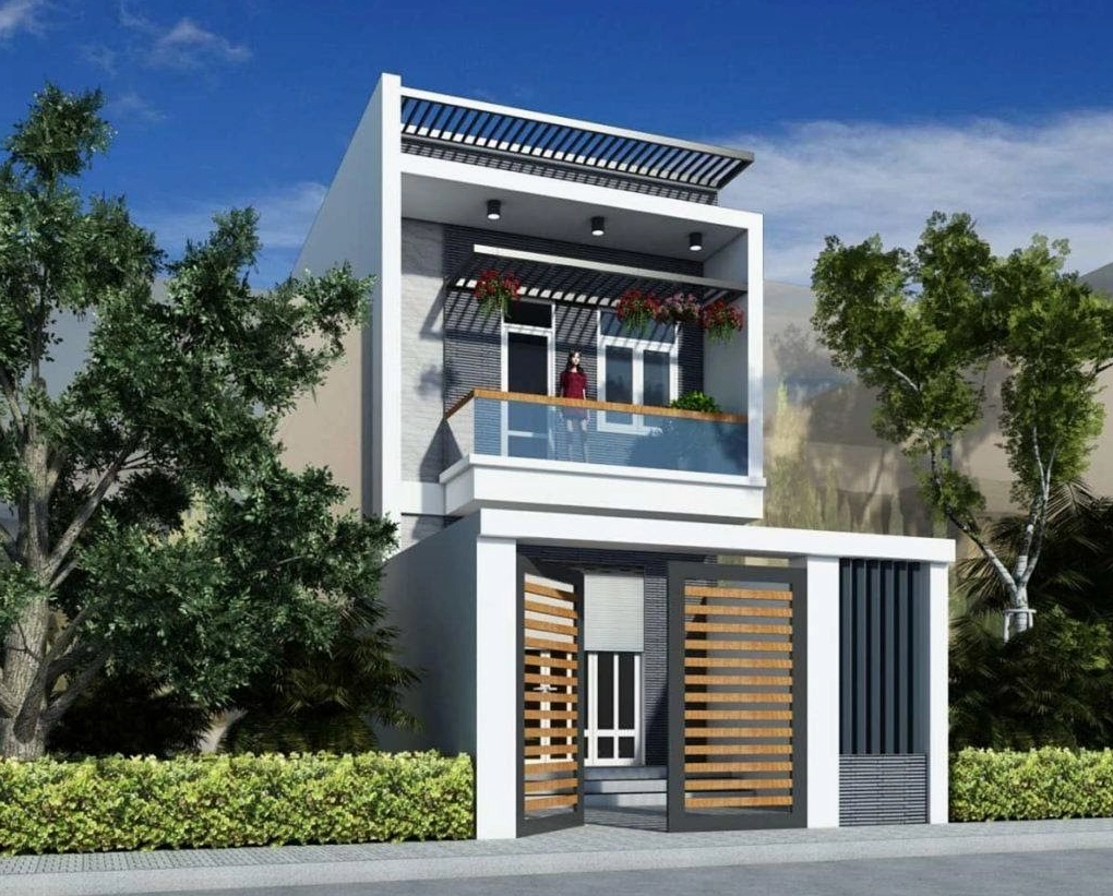 Thiết Kế Cổng Nhà Phố