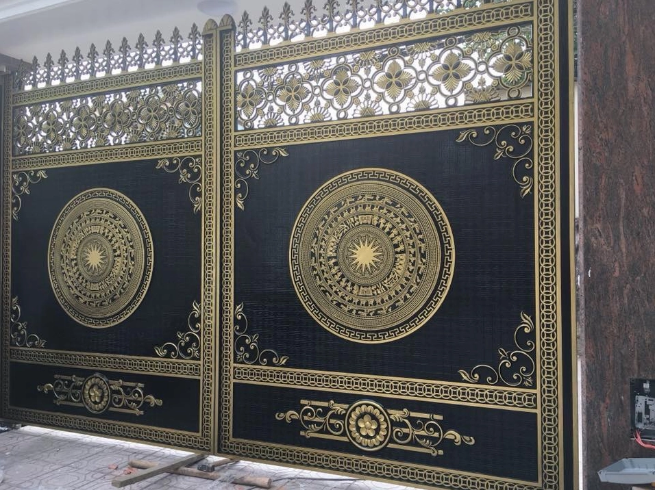 Thiết Kế Cổng Nhôm Đúc