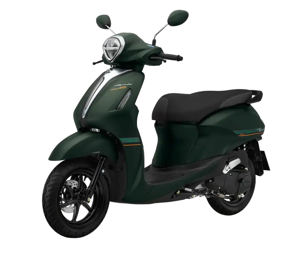 Thiết kế sang trọng của Yamaha Grande phiên bản Giới hạn màu Xanh-Đen mờ