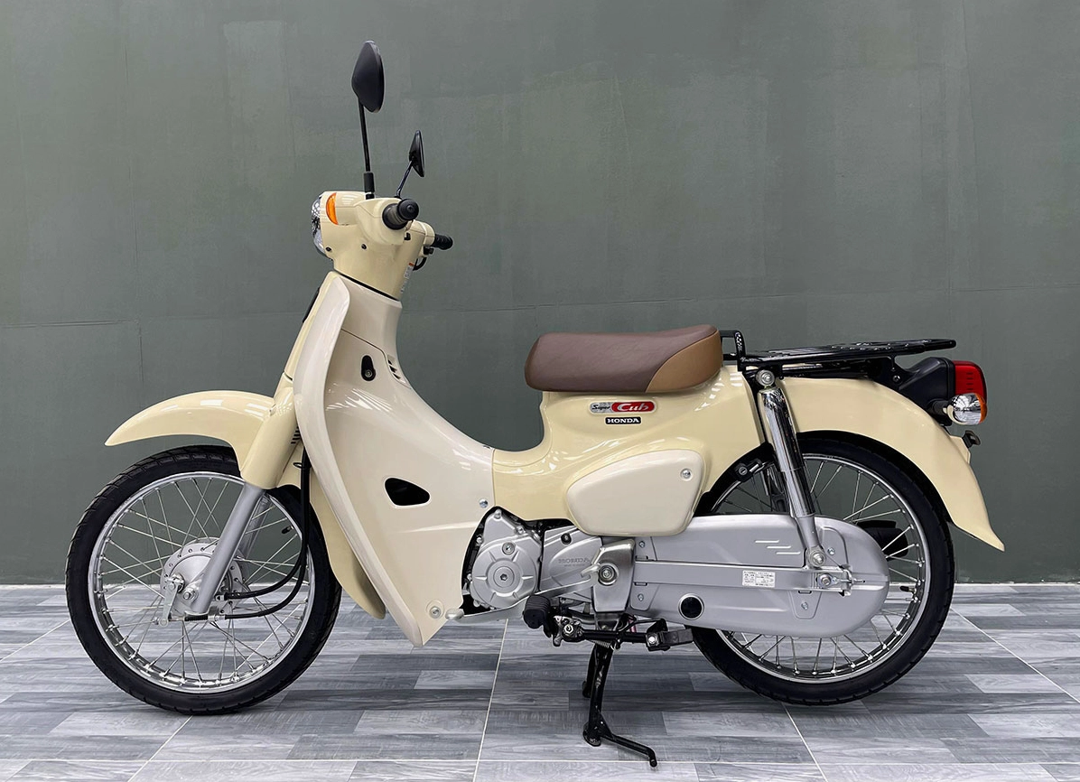 Thiết kế tổng thể của Honda Super Cub 50 2026 nhập khẩu Nhật Bản