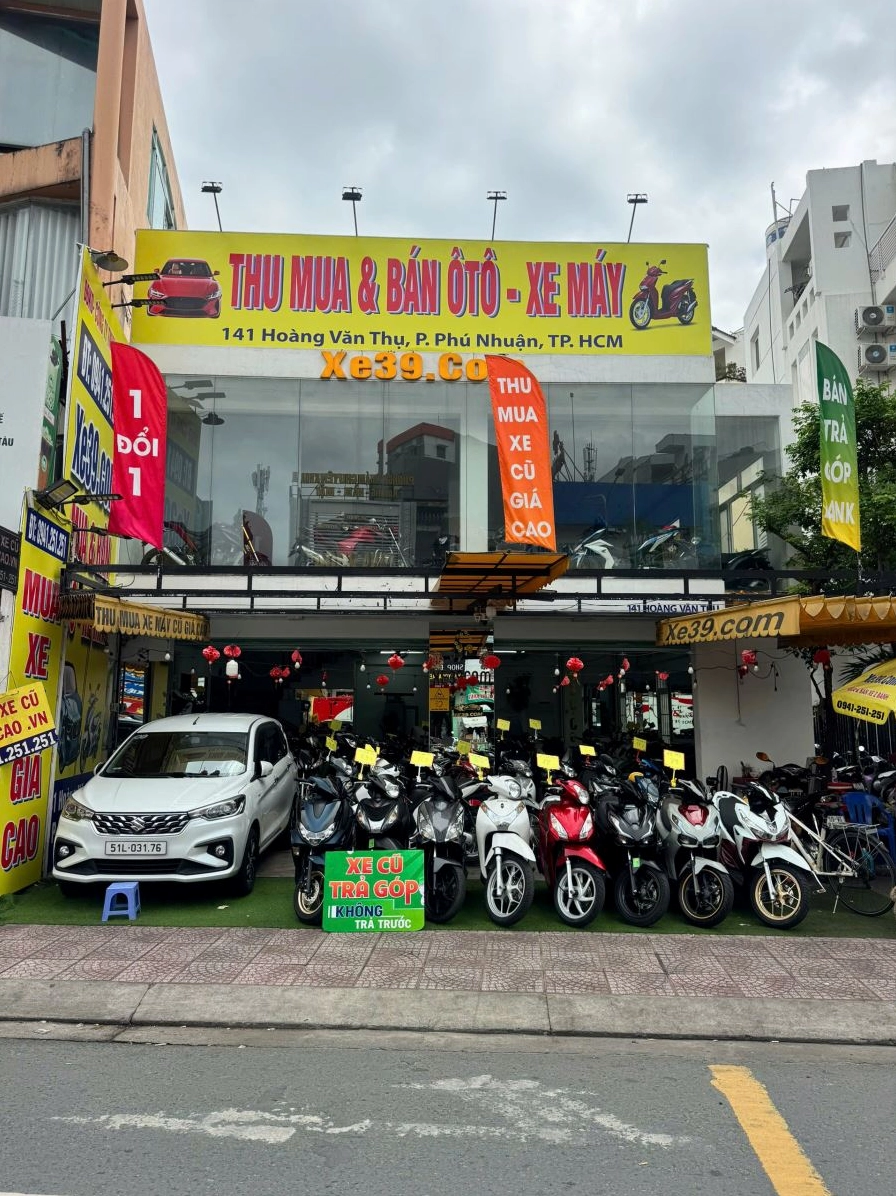 Thu mua xe máy cũ các loại tại TPHCM