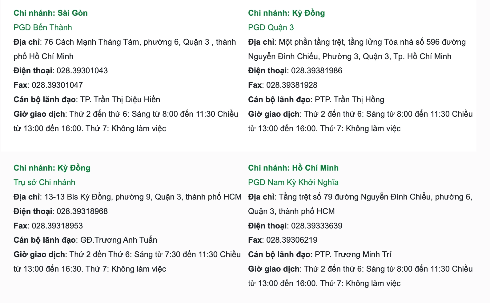 Thực hiện các giao dịch an toàn tại phòng giao dịch Vietcombank gần nhất