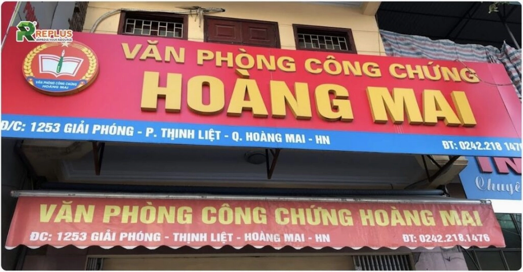 Tìm kiếm văn phòng công chứng khu vực Hoàng Mai