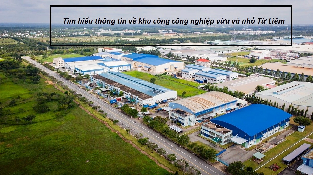 Toàn cảnh hạ tầng giao thông nội khu rộng rãi tại cụm công nghiệp vừa và nhỏ Từ Liêm