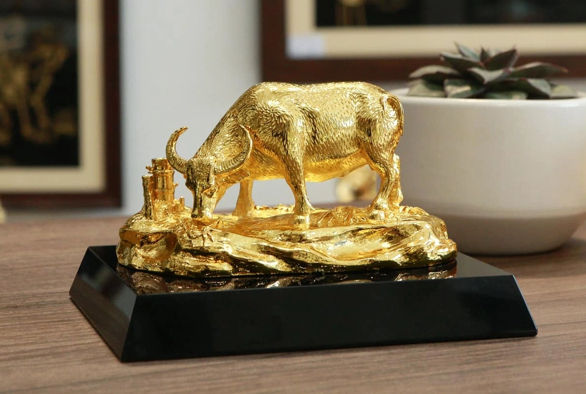 Trâu Sửu thuộc nhóm 7 vật nuôi trong nhà của 12 con giáp