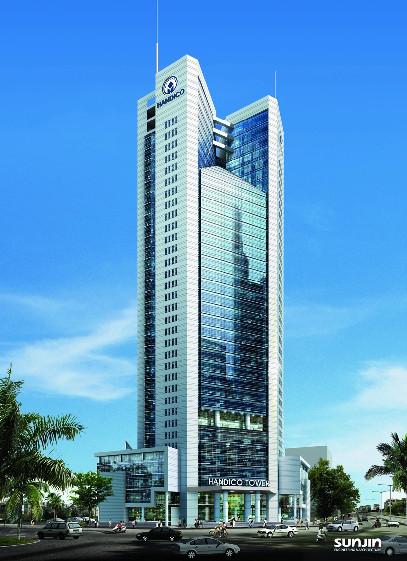 Trụ sở chủ đầu tư Handico - Đơn vị phát triển nhà ở xã hội Kim Chung Đông Anh