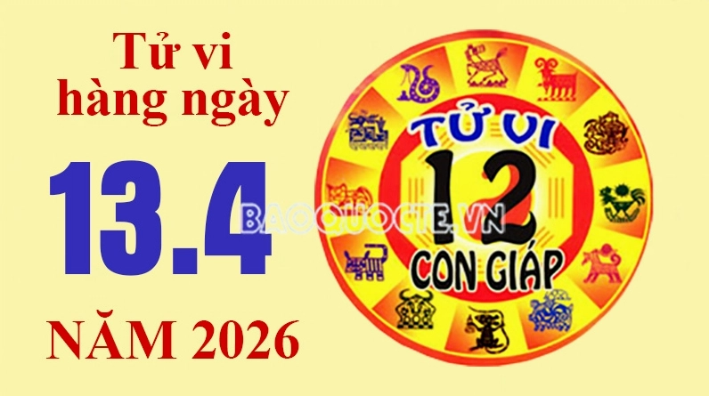 Tử vi hôm nay, xem tử vi 12 con giáp hôm nay ngày 13/4/2026: Tuổi Ngọ thu nhập gia tăng