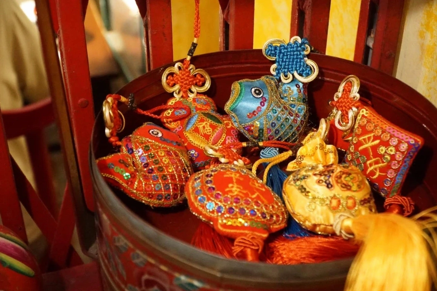 Túi thơm nhân ngày tết Đoan ngọ