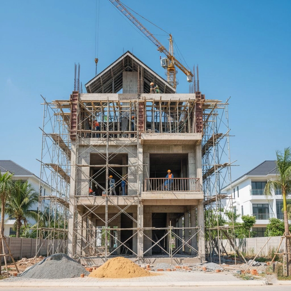 Tuổi làm nhà năm 2026 đẹp nhất mang lại may mắn