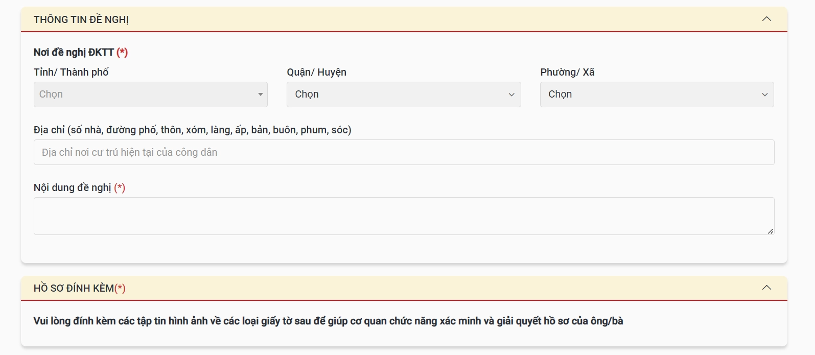 Xác nhận cam đoan thông tin và gửi hồ sơ trực tuyến