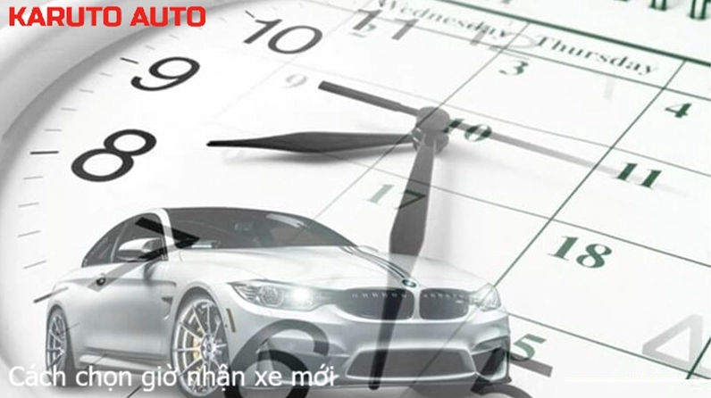 Xem giờ tốt nhận xe hợp tuổi