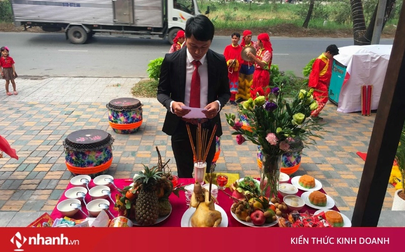 Ý nghĩa của cúng khai trương cửa hàng mới