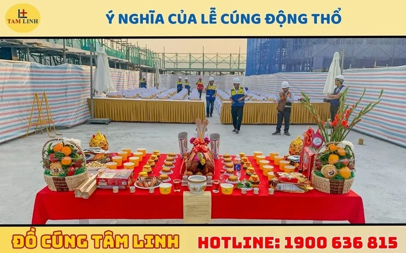 Ý nghĩa của lễ cúng động thổ